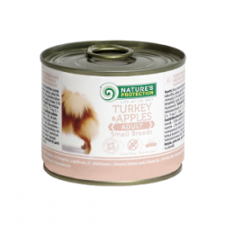 NATURE'S PROTECTION ADULT MAŁE RASY INDYK & JABŁKO 200 G